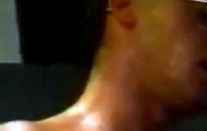 Stasha gets big boobs cummed on