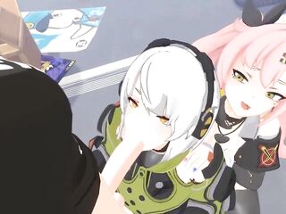 Nicole gives Anby a hand[ ZENLESS ZONE ZERO ]