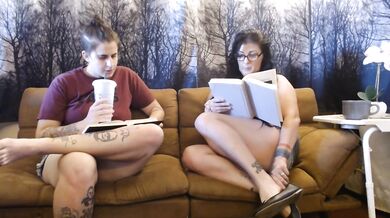 Sneaky Foot Sniffing Milf's Hot Feet Caught or Not