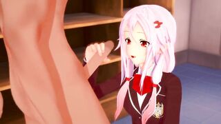 Guilty Crown - Eighteen Inori Yuzuriha gets creampied - 3D