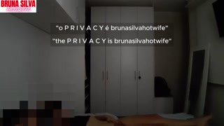 Bruna Silva Hotwife - Gets her ass licked after giving it to a eater - Subtitles in English