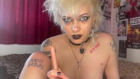 Step-sister Bites off Your Tiny Cock and Eats It Penectomy