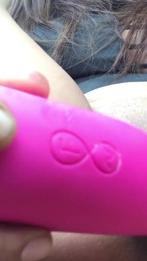 Masturbation in the passenger seat   Clip 1