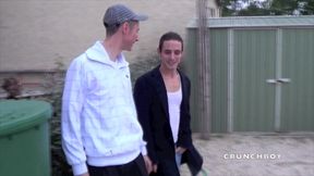 first gay experience for this sexy straight boy curious