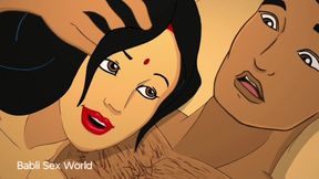 Fully Hindi Animated Bhabhi Sex with Future Devar with big boob and big cock