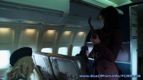 Hardcore pornstar airplane orgy hot 3-somes ffm mmf fff action throughout the cabin