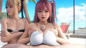 DOA [ Marie Rose &amp_ Honoka ] by Lazyprocrastinator