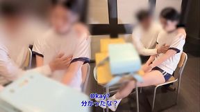 【体操服ブルマ】先生が教室で&hellip_｜彼女の弱みにつけ込みフェラ、バック、中出し！淫語・言葉責めで調教開始！