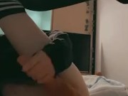 Slutty Femboy Plays With Dildo and Shakes His Cute Ass To Please You