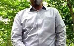 Forest Masturbation: Daddy's Outdoor Adventure