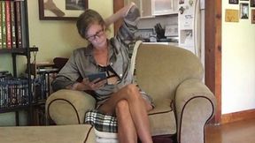 LONG LEGS IN SILK PAJAMAS