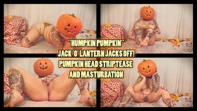 Humpkin Pumpkin - Halloween Themed Strip and Masturbation