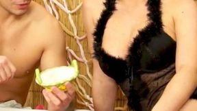 ”A teen bitch ravaged by a muscular guy”