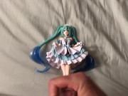 Big Cumshot for Miku