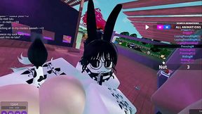 threesome blacked two bunnies one bull part 2