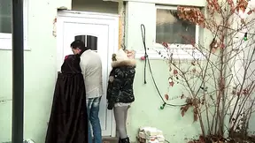 Hot beauty and her BFF share a huge German member