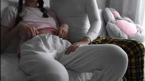 Step Sister Conjures Creampie On Halloween