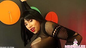 Boy Toy - Shemale Mistress Face Fucks Her