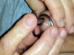 Anal Prostate Milking with cumshot after the milking