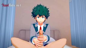 Deku & Bakugou's Intimate First Time in My Hero Academia Infirmary – Yaoi Anal Scene