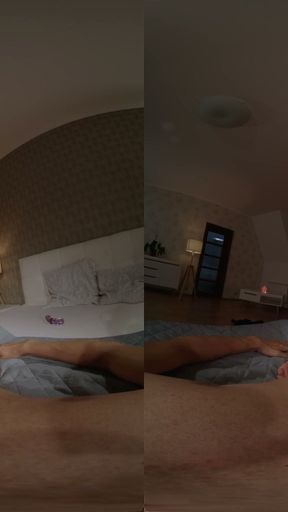 Lingerie Seduction and Anal Creampie - Virtual Real Porn   Clip 2
