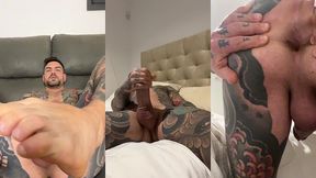 masturbacion de chulazo espanol tatuado