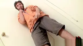 Hairy Homo Thug Massages His Balls And Jerks His Small Dick
