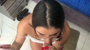 Big Surprise! I Give My Cock to My Beautiful Stepmom - Porn