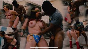 Brandi Mae Wonder Woman Dominated and punished