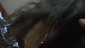 Shy Latina girl loves sucking cock