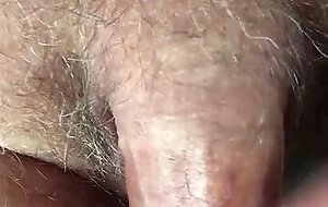 Cumming on Grandpa's Dick - Amateur Daddy Masturbation