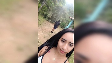 Leyne Rodriguez. Fucking the tour guide in a mountain!