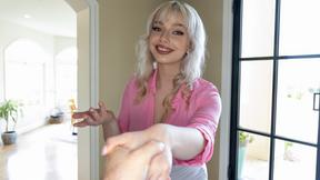 ”Jessica seduces Chuck with her titty charms, sealing the deal”