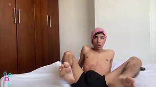 Amateur big ass white boy joi: isaks big white ass and cock, cum the end