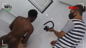 making of : cena do novinho ator nego blaster dotado e morena rabuda milf.
