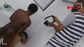 making of : cena do novinho ator nego blaster dotado e morena rabuda milf.