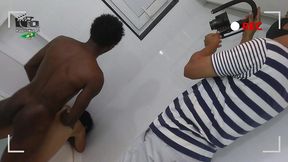 making of : cena do novinho ator nego blaster dotado e morena rabuda milf.