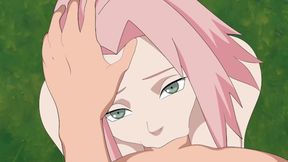 Tsunade's POV: Sakura blows Sasuke