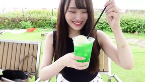 Young Japanese Schoolgirl's Juicy Thighs Uncovered for Hot Sex Orgy Slumber Party