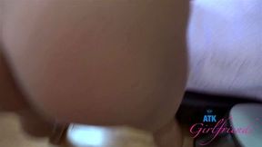 Exotic babe Skyla Sun gives an epic blowjob and gets fucked in multiple position POV