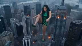 Giantess walk