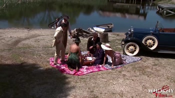 Julia Ann & Friends in a Sultry Outdoor Orgy