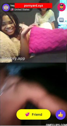 Teen flashes her reaction in homemade video