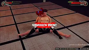Gigi Faces Off Against Polly in a Sizzling Nude 3D Hentai Clash