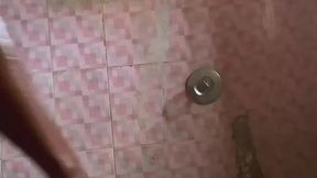 hot shower dry off and cleaning my toes
