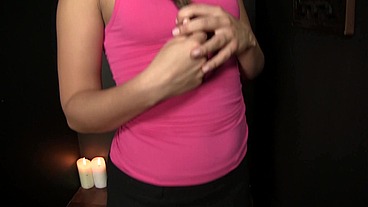Sophia Sutra Blowjob and Facial at Gloryhole