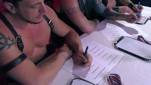Club Inferno Dungeon: Inked Sam Syron extreme foot fetish