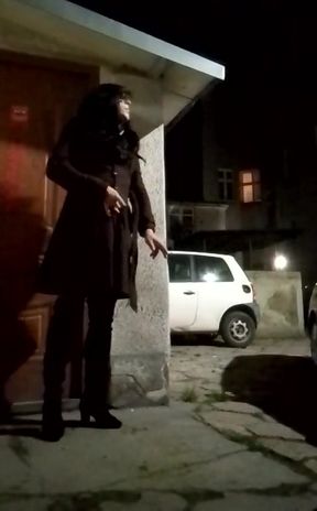 polish crossdresser bdsm naked public