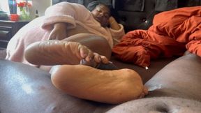 Kick The Cum Out Your Dick- Queensizesexyfeet