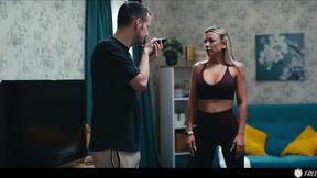 Sexy Stepmom Doing Yoga - Shalina Devine Freeuse & Getting Her Huge Tits Sucked